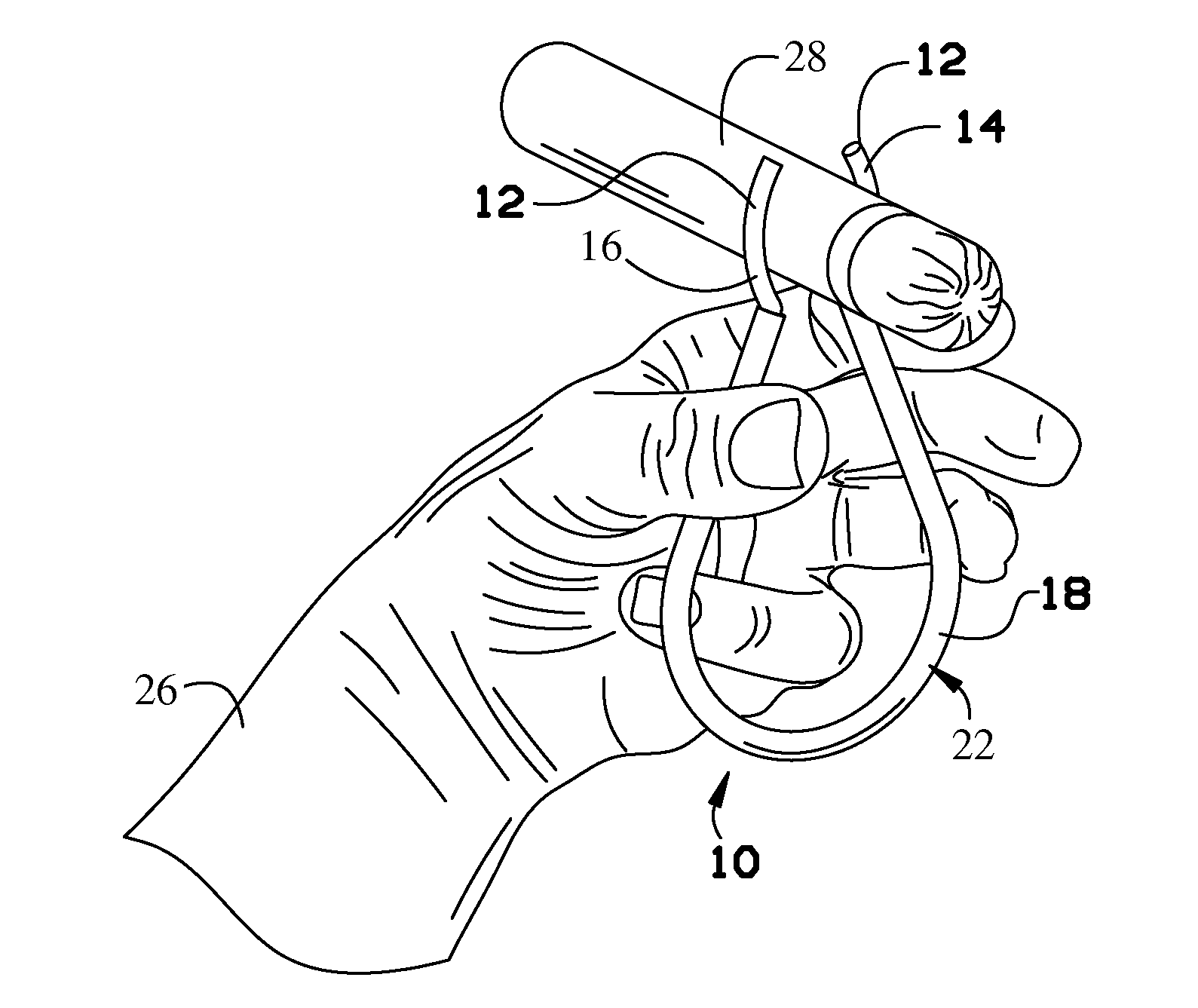 Cigar holding device