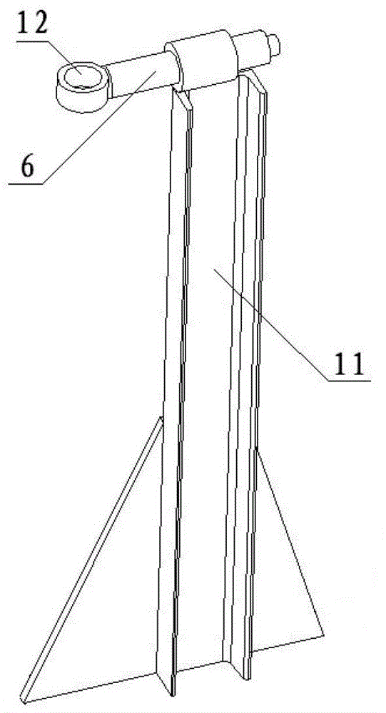 Welding tool for garbage filling device