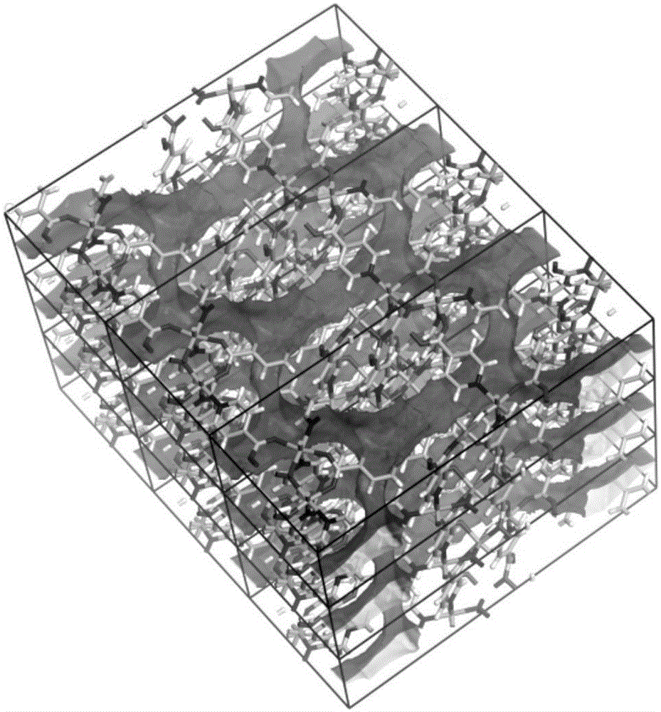 Cluster-base crystalline material, and preparation method and application thereof