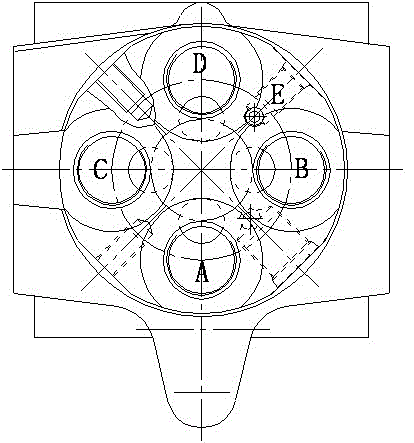 Multichannel hydraulic swivel joint