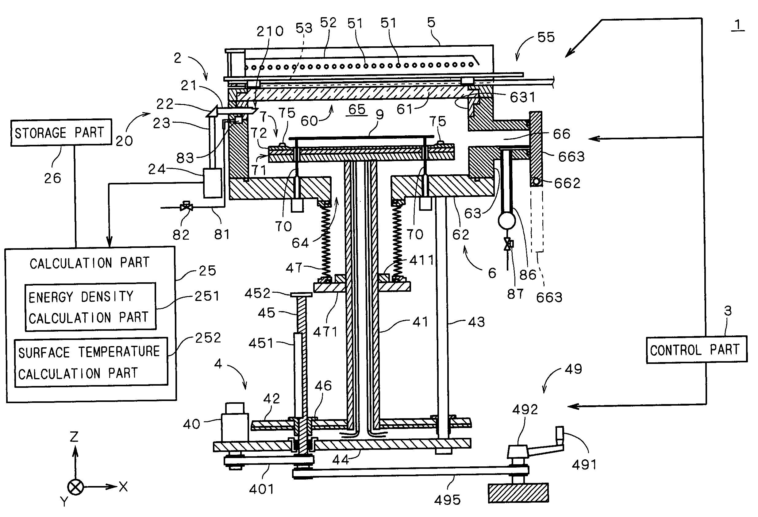 Apparatus and method for thermal processing of substrate