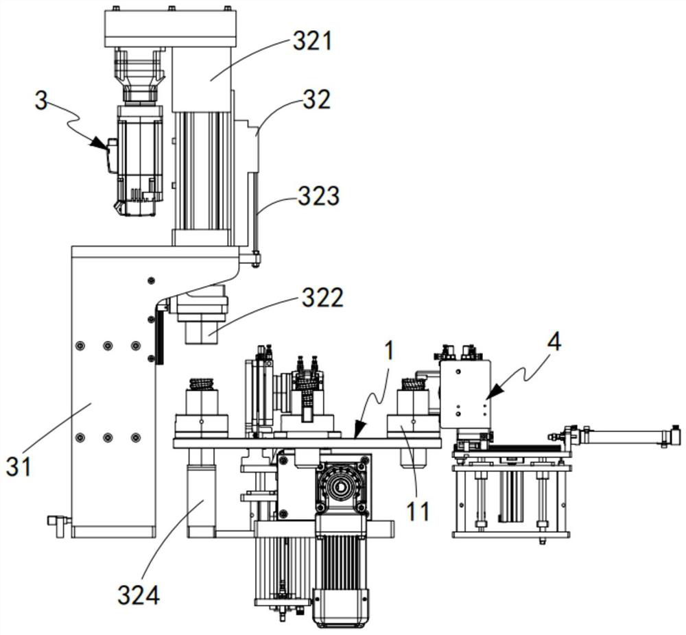 Damping spring grouping assembling device for clutch damping spring assembling machine