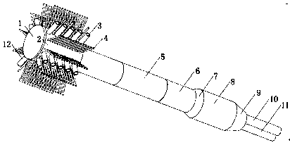 Anti-blocking suctioning apparatus for cleaning before oral operation
