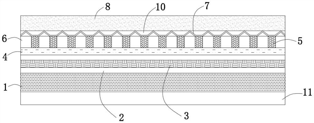 A waterproof breathable fabric and its production method