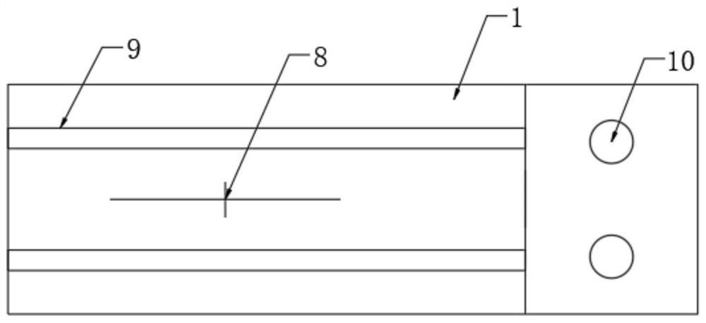 Building (structure) crack monitoring device and use method