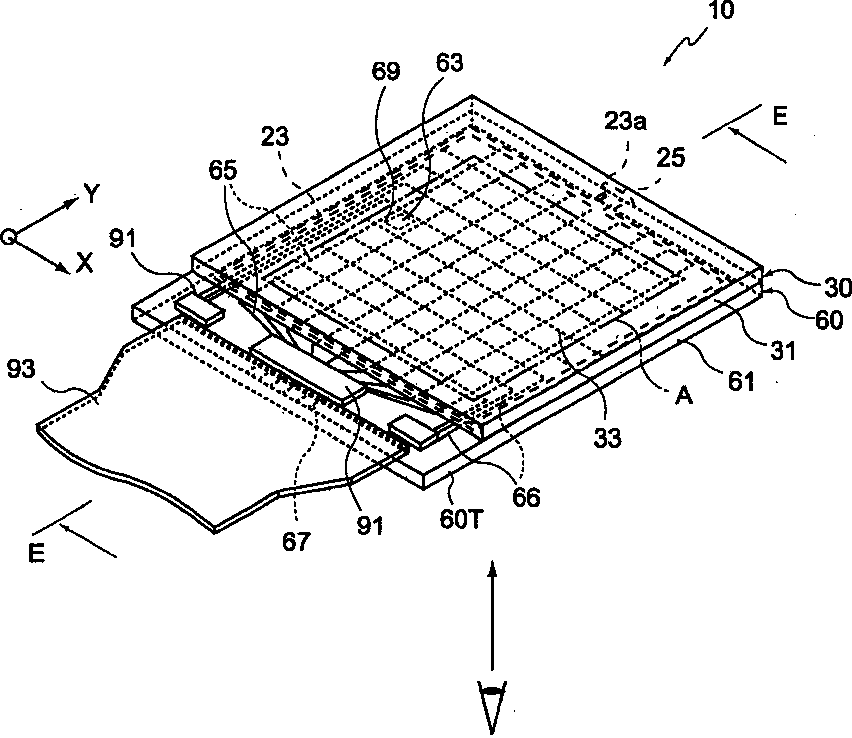 Liquid crystal display device, manufacturing method and electronic apparatus
