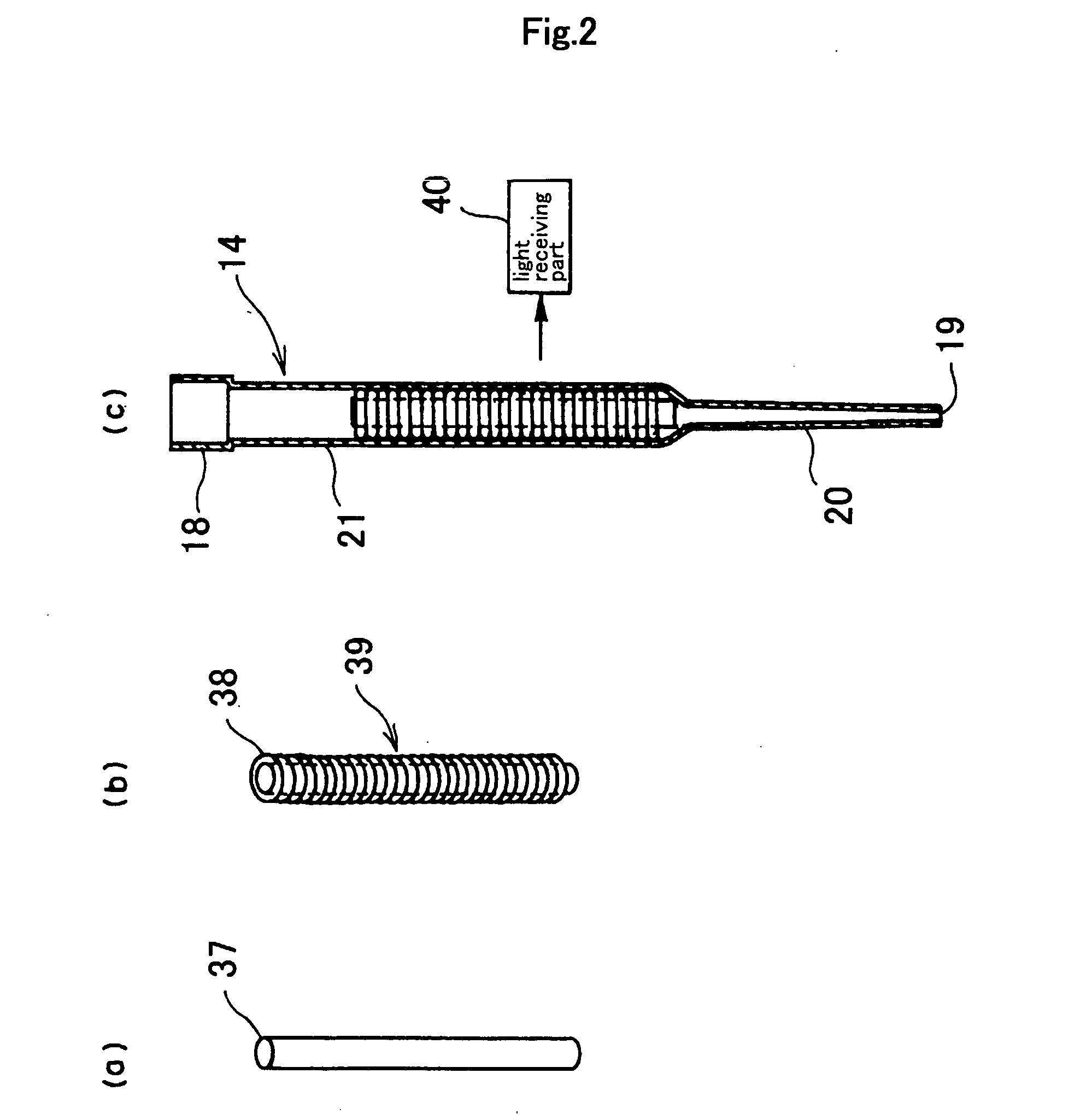 Continuous optical measuring apparatus and continous optical measuring method