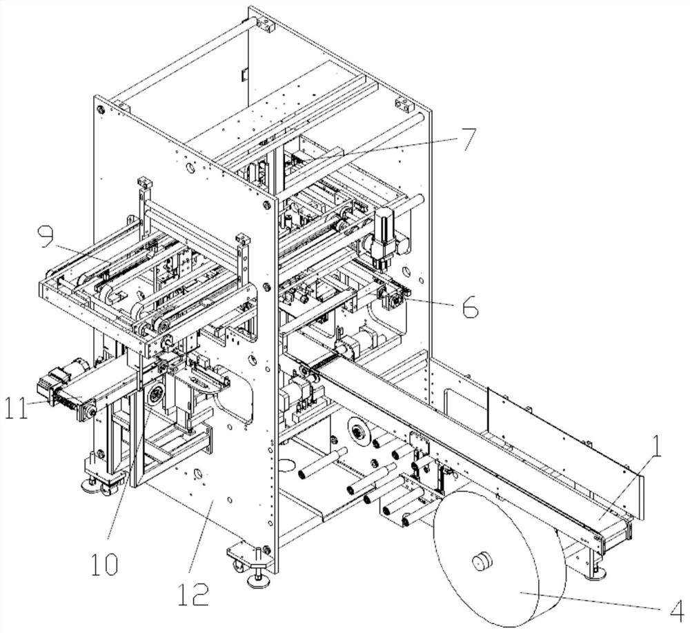 Cigarette pack packaging machine