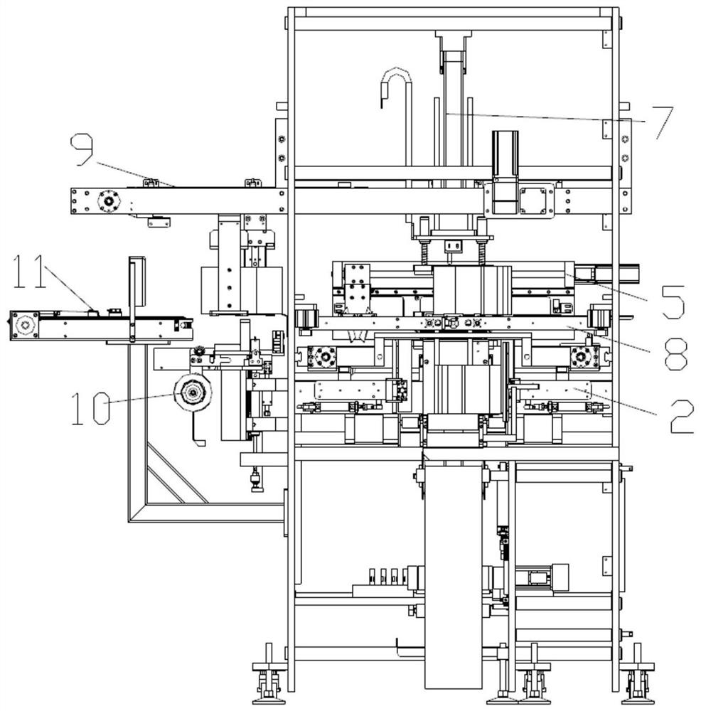 Cigarette pack packaging machine