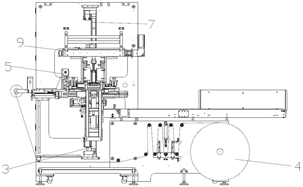 Cigarette pack packaging machine