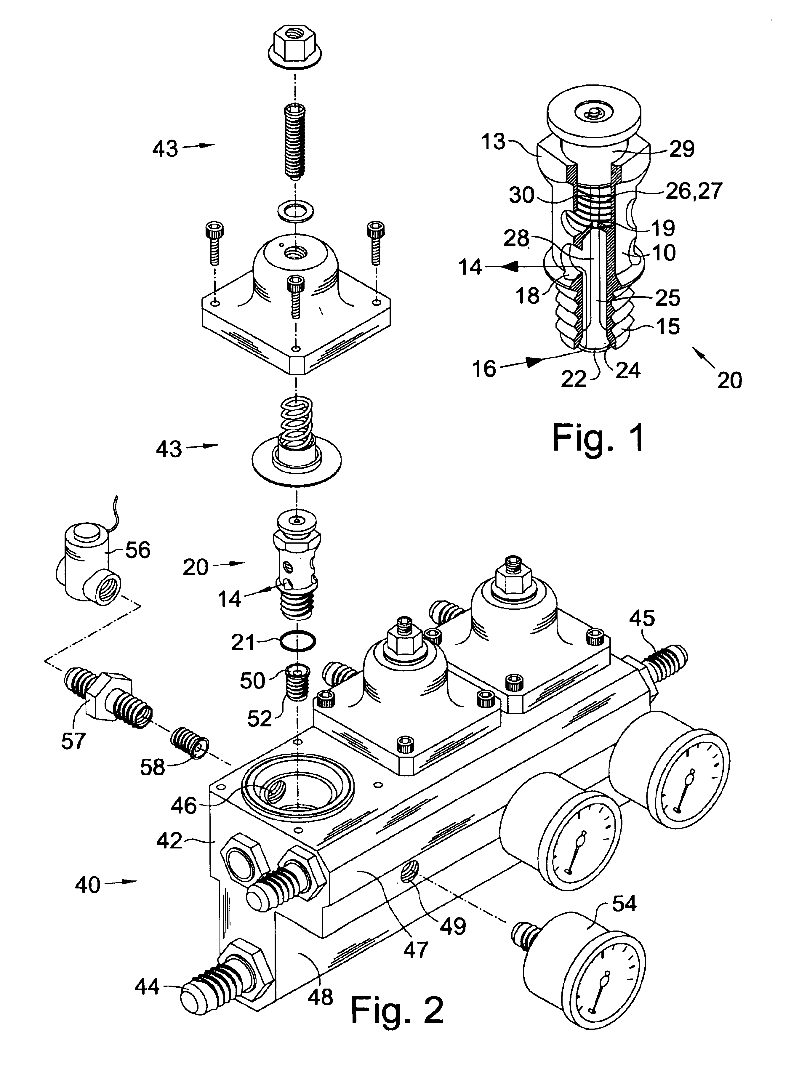 Multiple pressure regulator