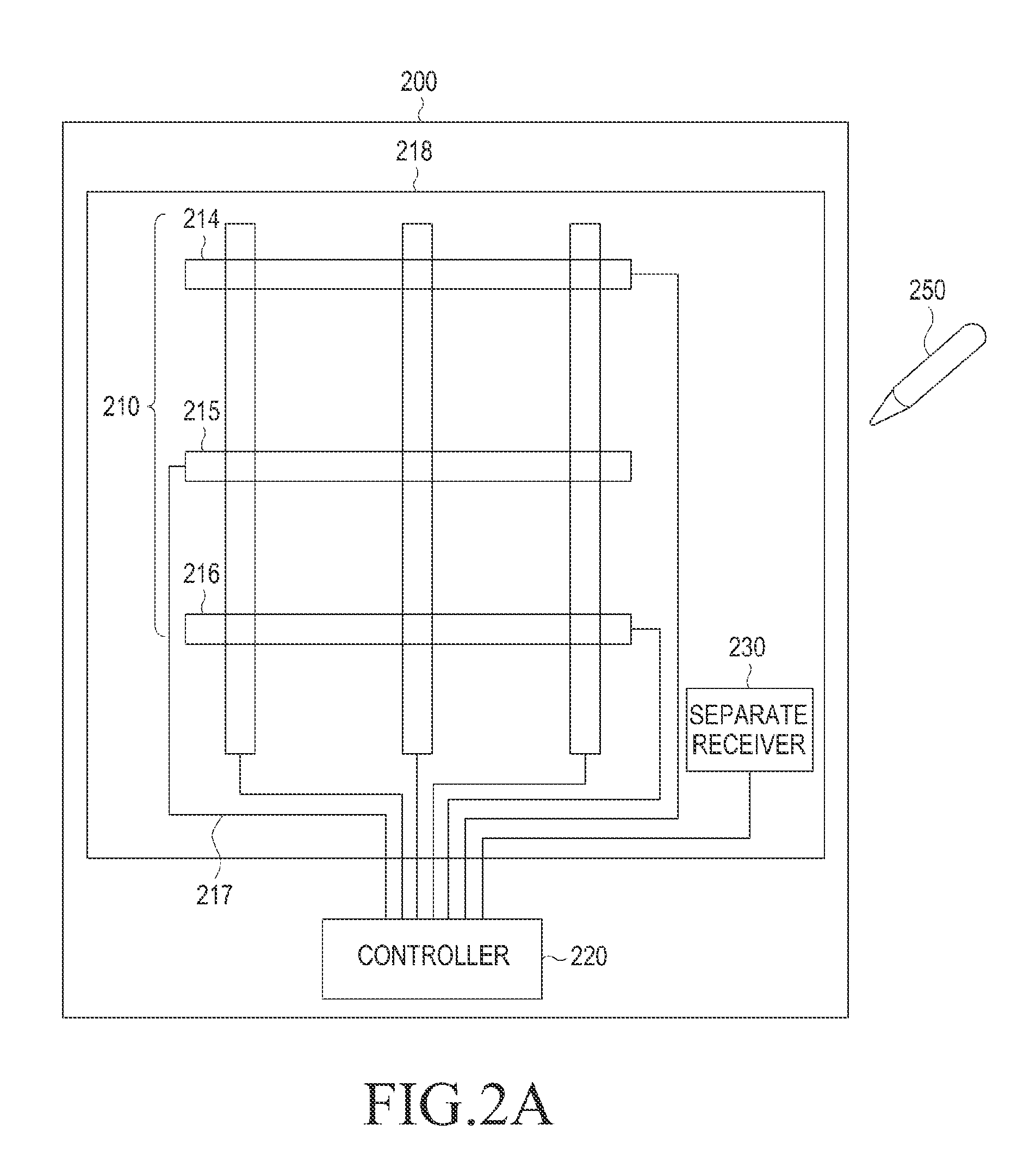 Coordinate indicating apparatus and coordinate measurement apparatus for measuring input position of coordinate indicating apparatus