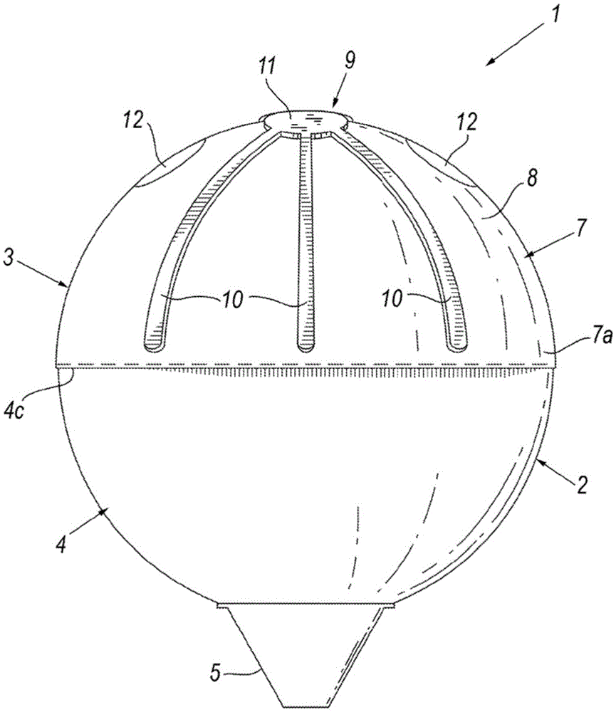 in situ artificial bladder prosthesis