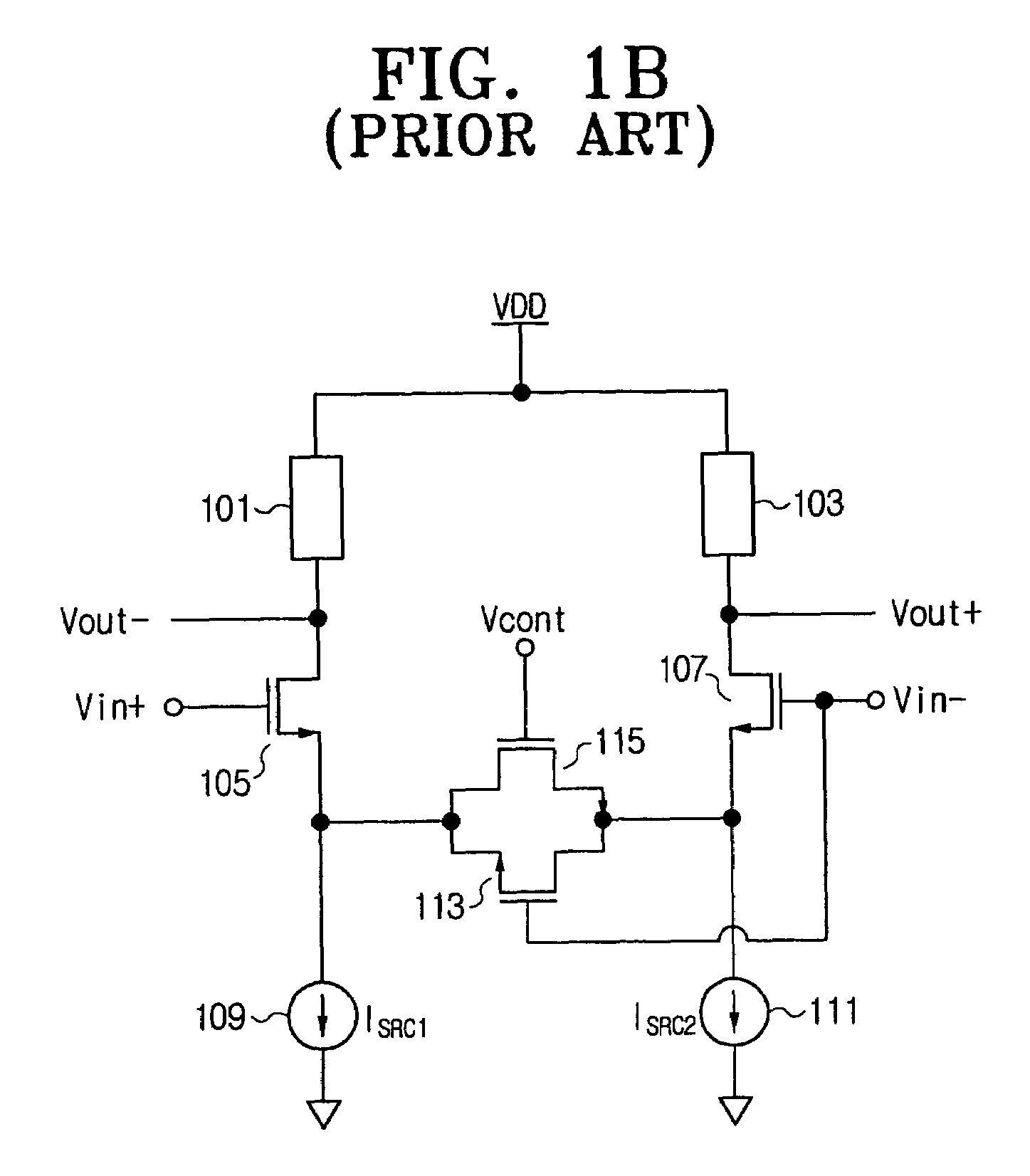 Variable gain differential amplifier, and variable degeneration impedance control device and method for use in the same