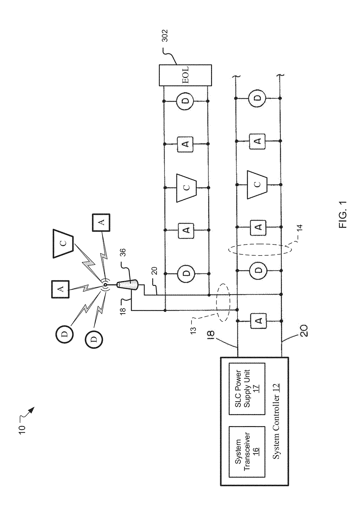 System and method for providing temporary power to intermittent units