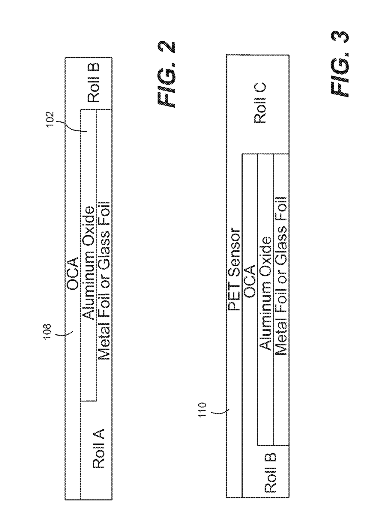 Single flexible cover for touch screen