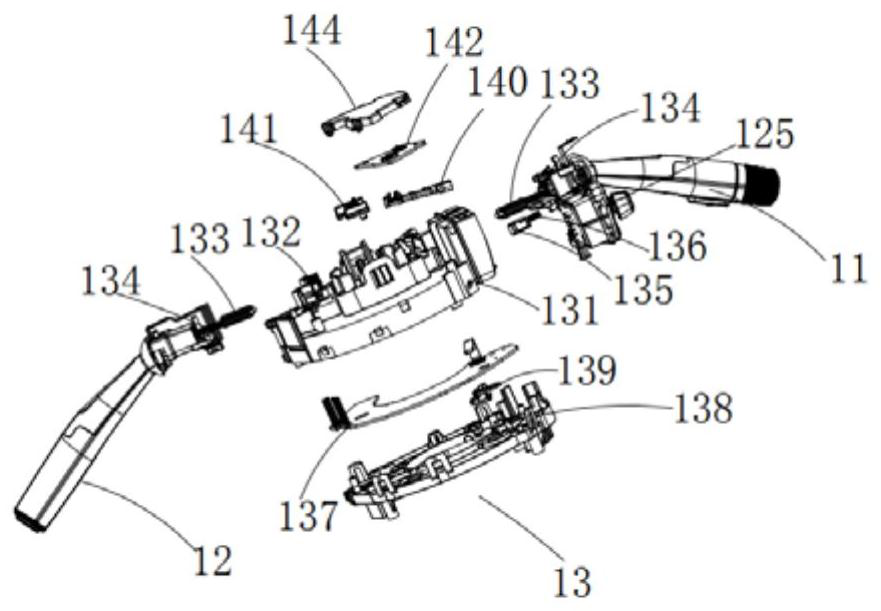 Steering wheel assembly automatic assembling processing line and assembling process