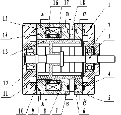 High-voltage resistant bidirectional rotary high-speed switch electromagnet