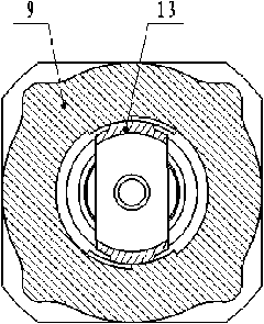 High-voltage resistant bidirectional rotary high-speed switch electromagnet