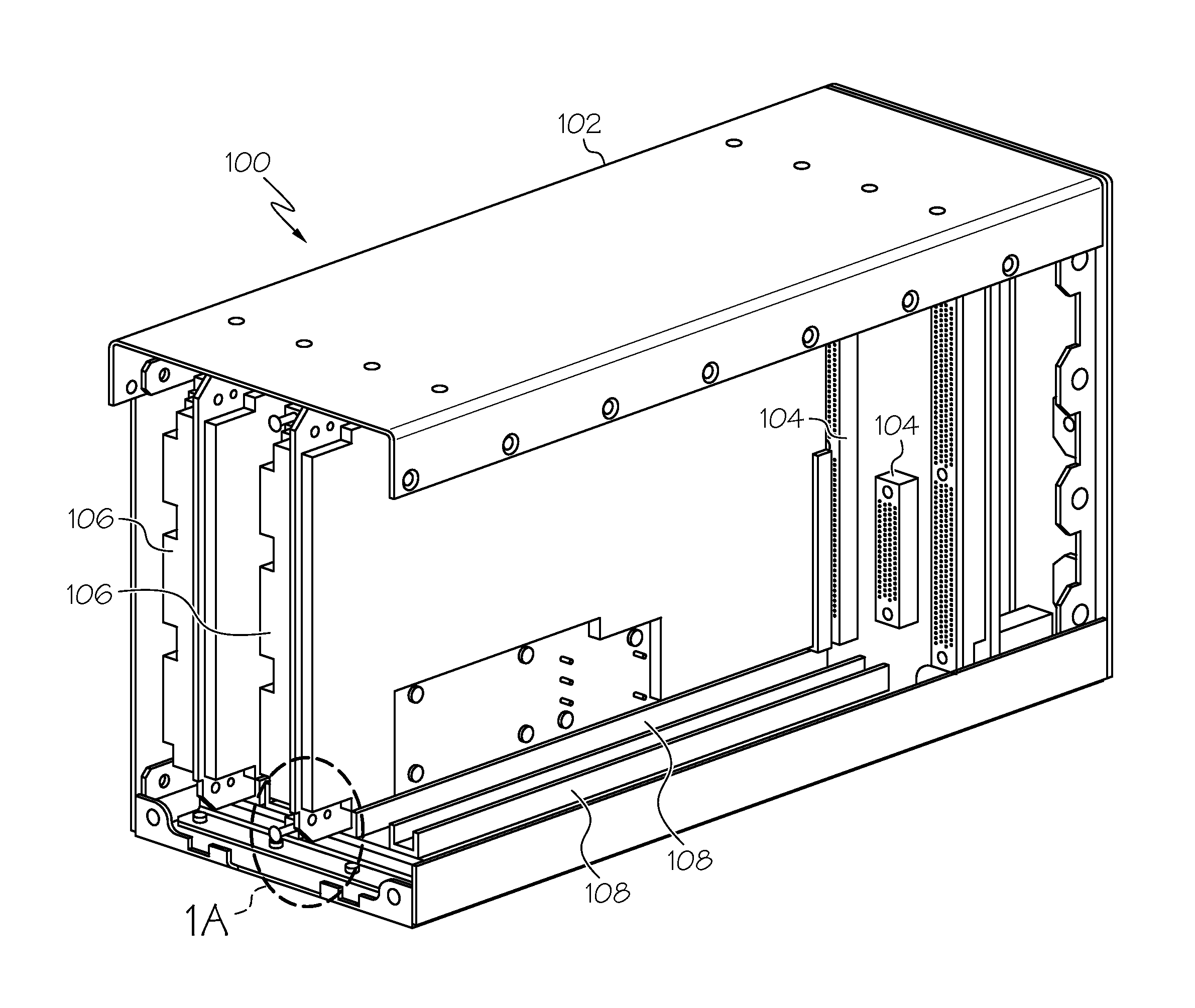 Support system for printed board assemblies