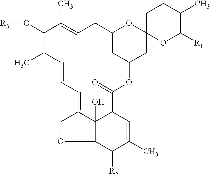 Method of treating herpes virus infection using macrocyclic lactone compound