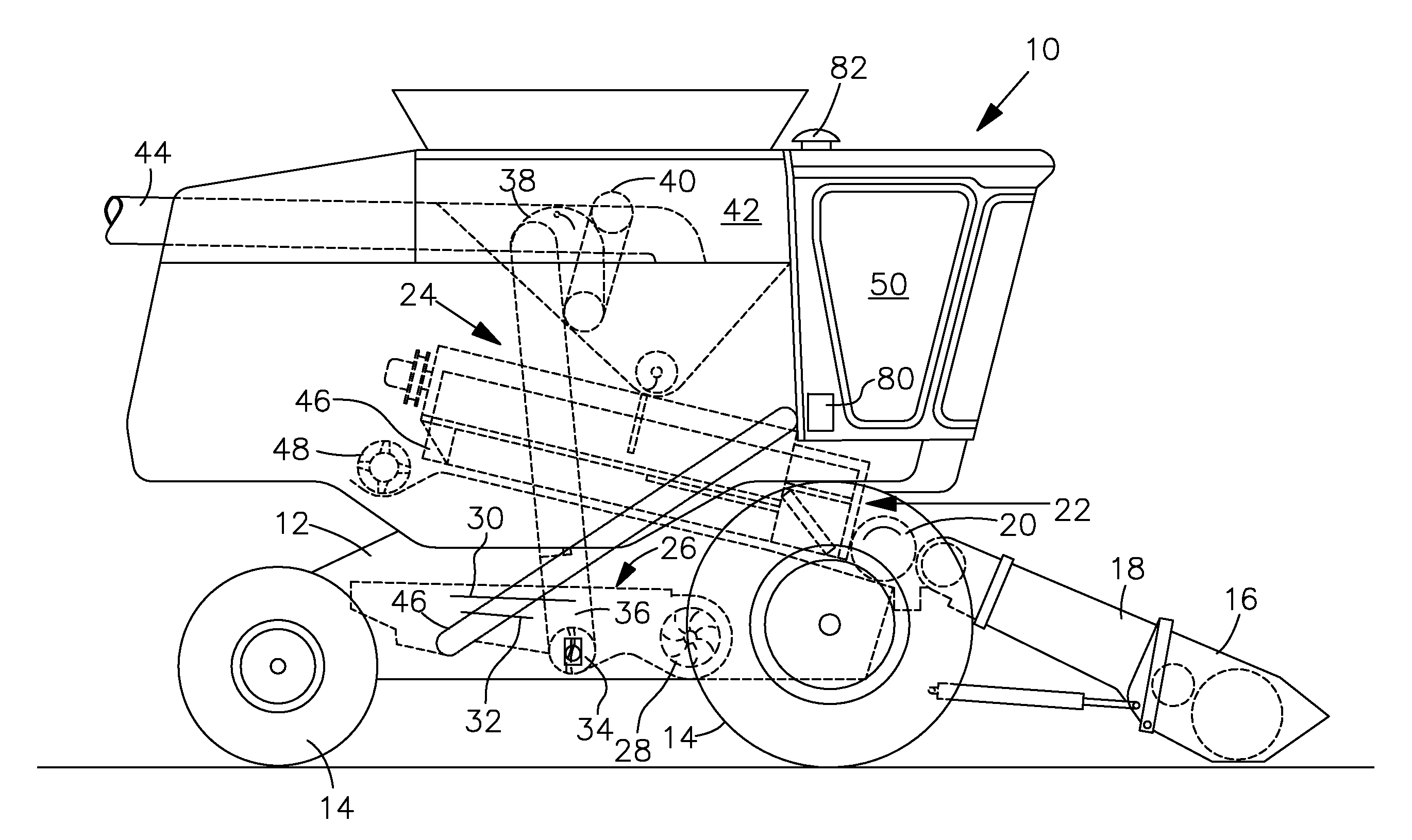 Crop sample presentation system