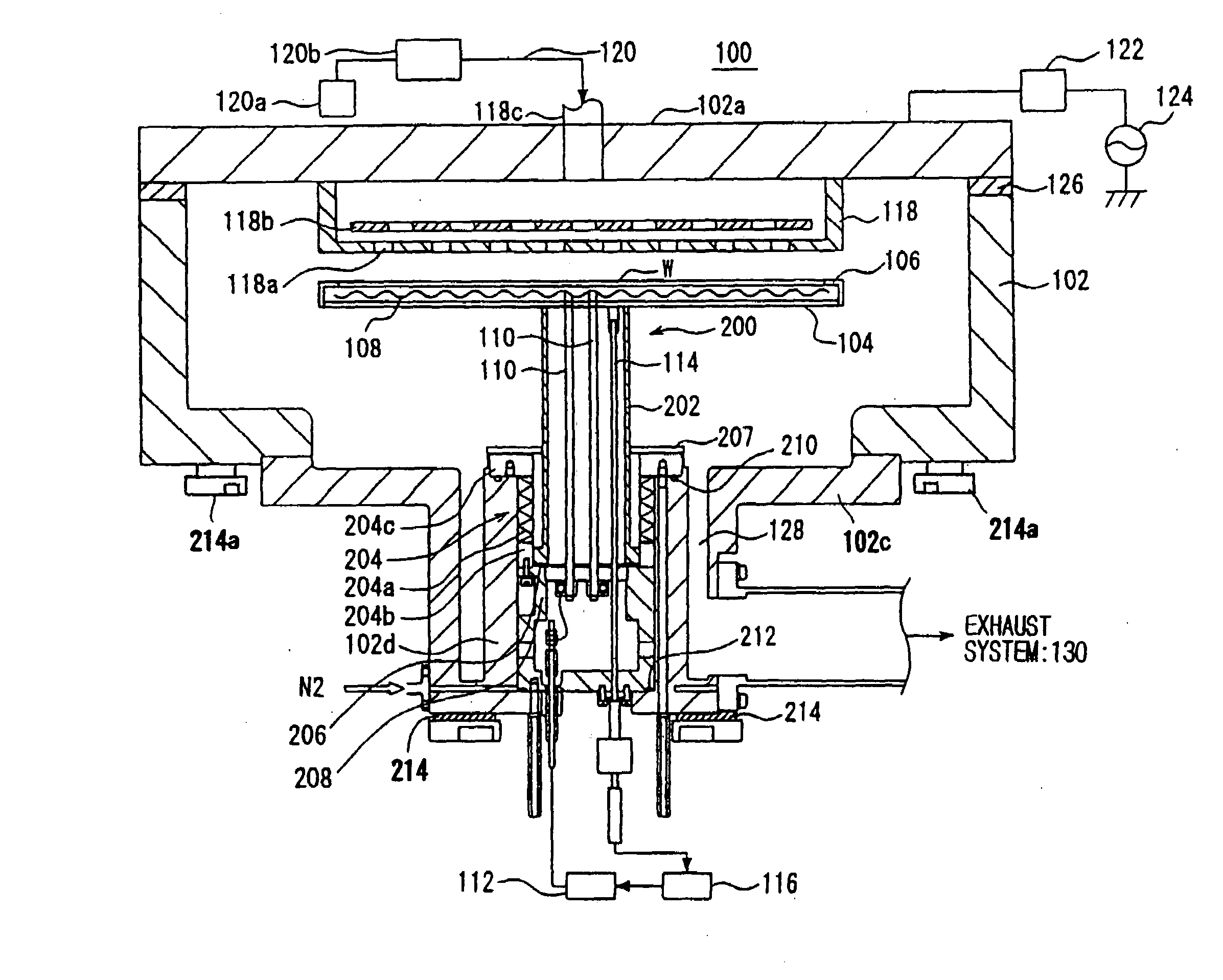 Substrate heating apparatus and purging method thereof