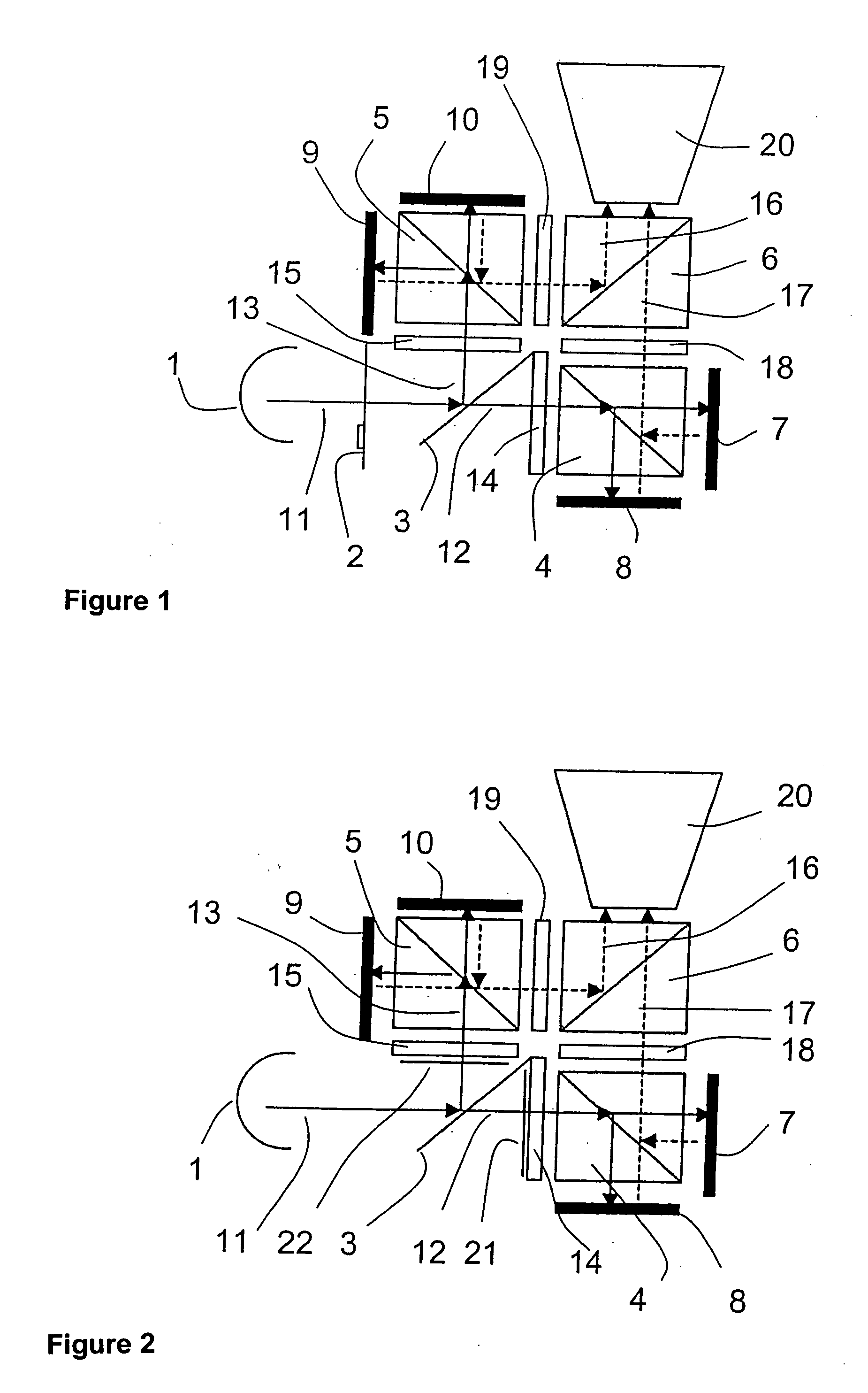 Apparatus for generating a multi color image over a projection surface