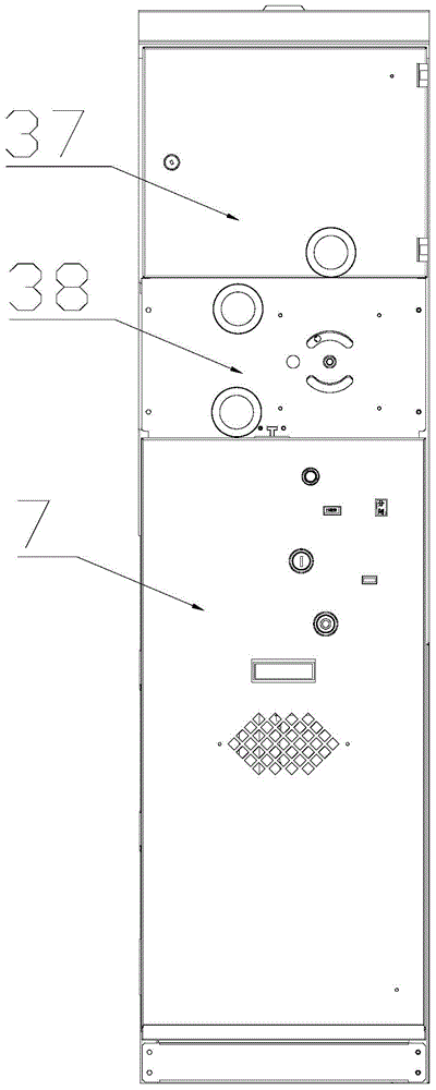 Switchgear integrated in a modular smart grid