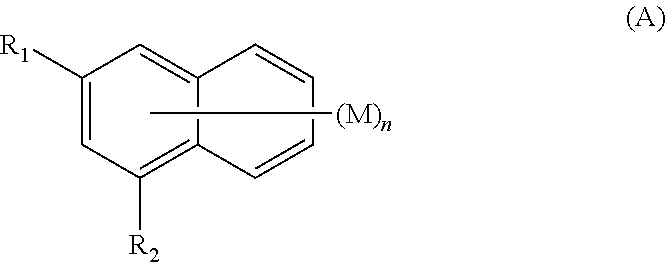 Amine-substituted naphthalene derivatives and organic light emitting diodes including the same