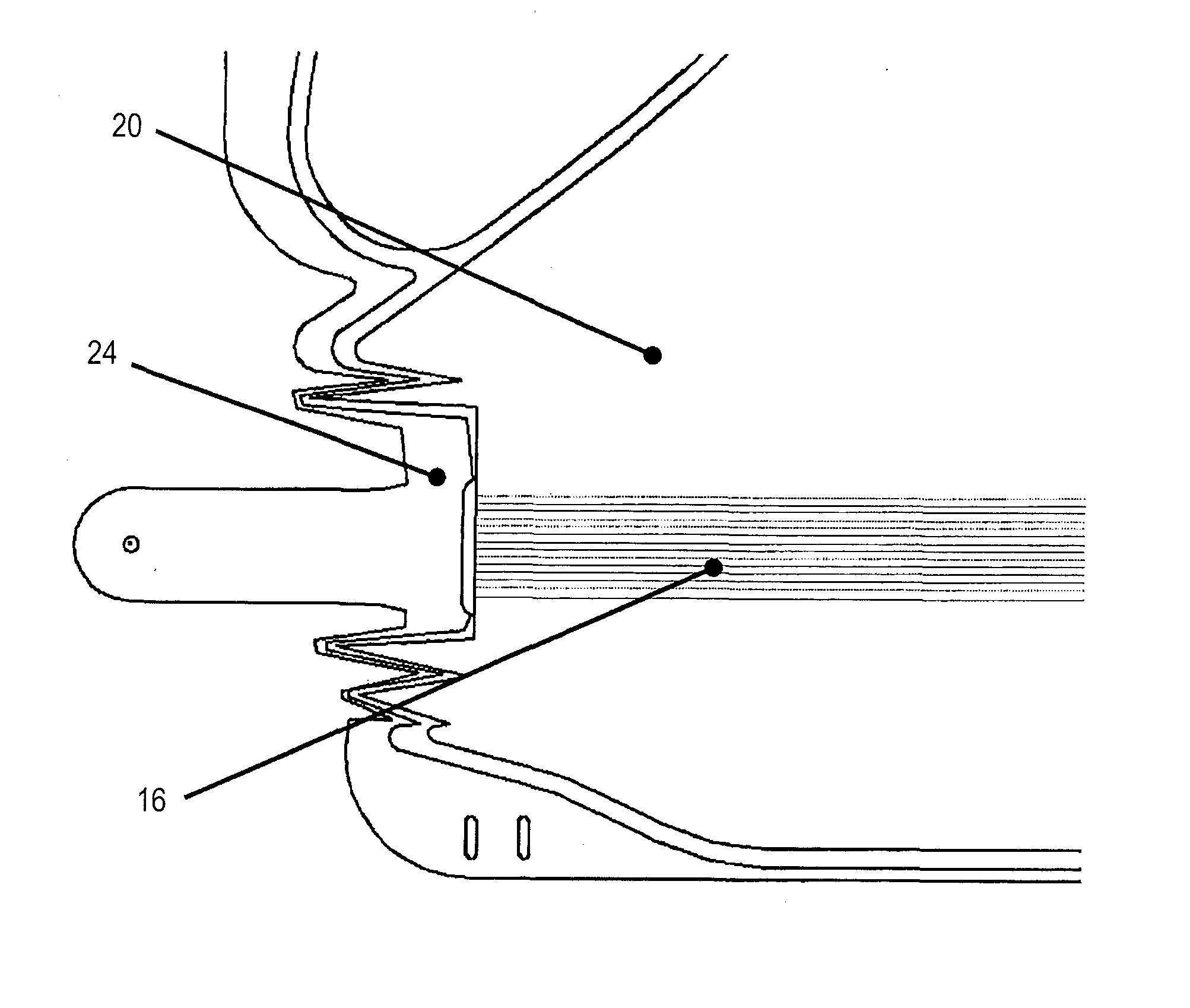 Airbag for a vehicle occupant restraint system