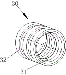 Air conditioner indoor unit drainage nozzle sealing structure and air conditioner indoor unit