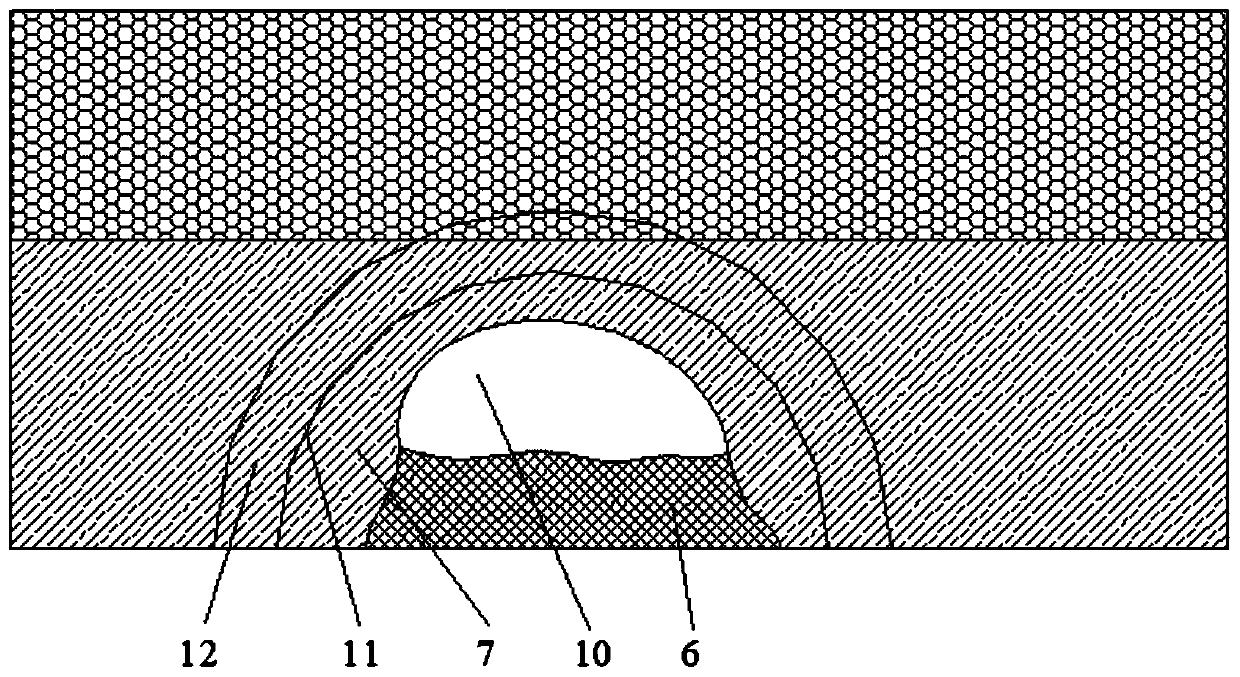 Frozen soil layer natural gas hydrate horizontal branch well pattern mining system and method