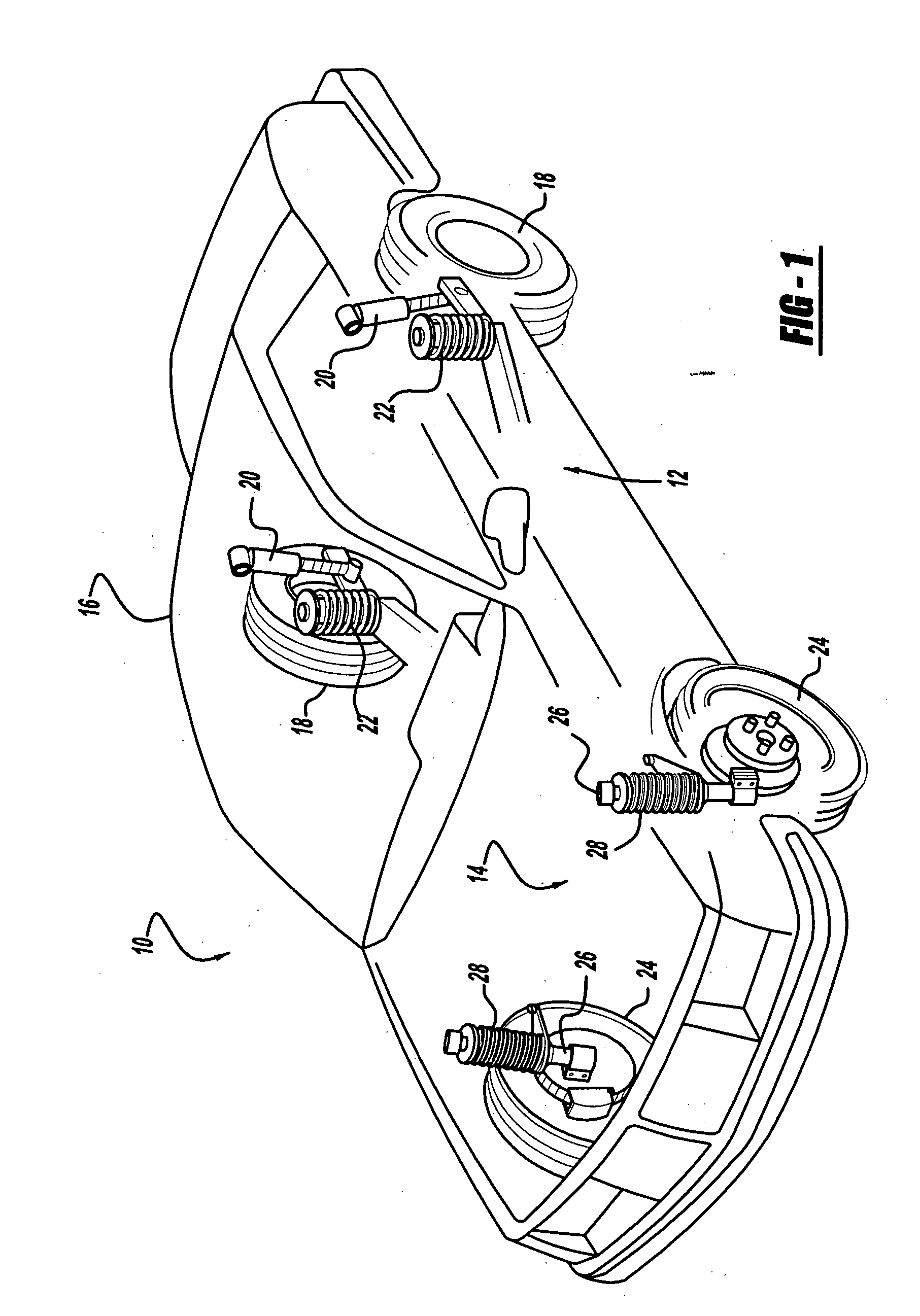 Rod guide and seal system for gas filled shock absorbers