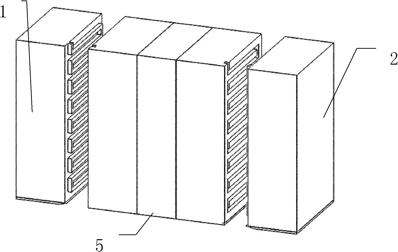 Clamping-pressure-formation-based proton exchange membrane fuel cell metal bipolar plate processing method