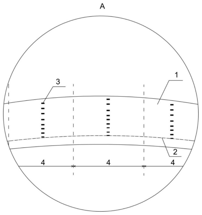 Pantograph carbon contact strip abrasion detection system