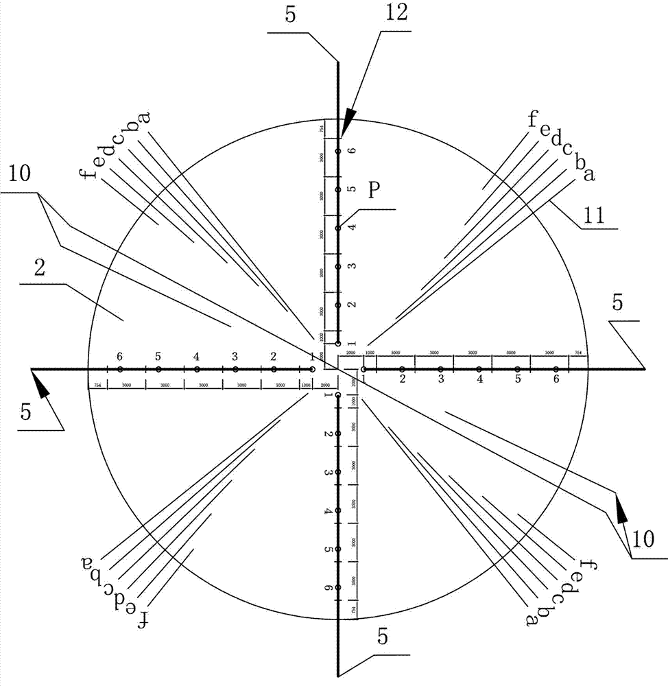 Construction method for performing pressure grouting in interlayer space