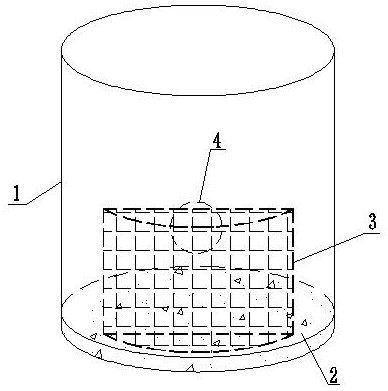 A prefabricated recyclable circular working well with integrated rear leaning wall and its construction method