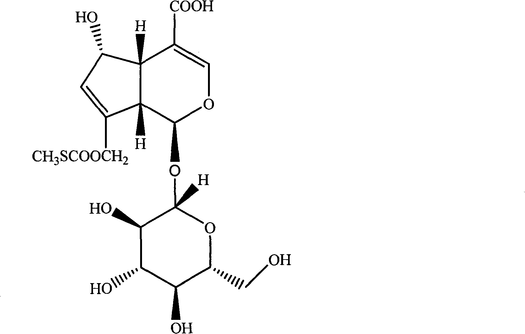 Application of paederoside acid or plant extract containing same