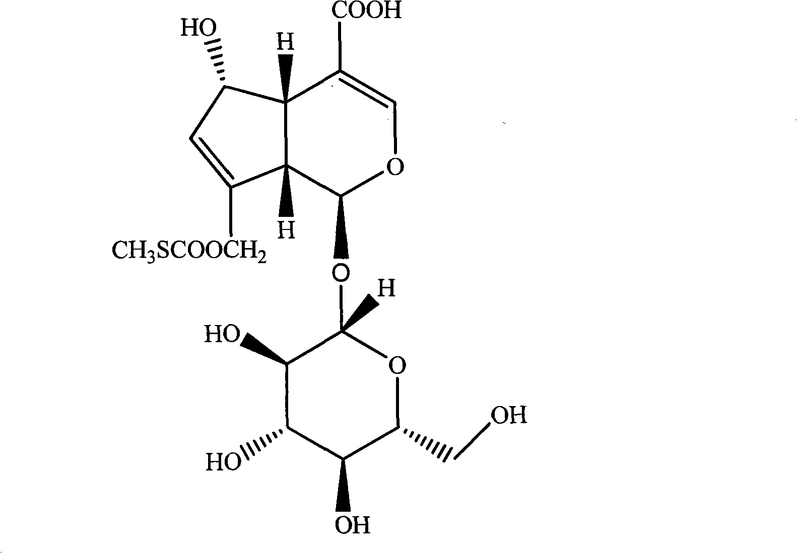 Application of paederoside acid or plant extract containing same