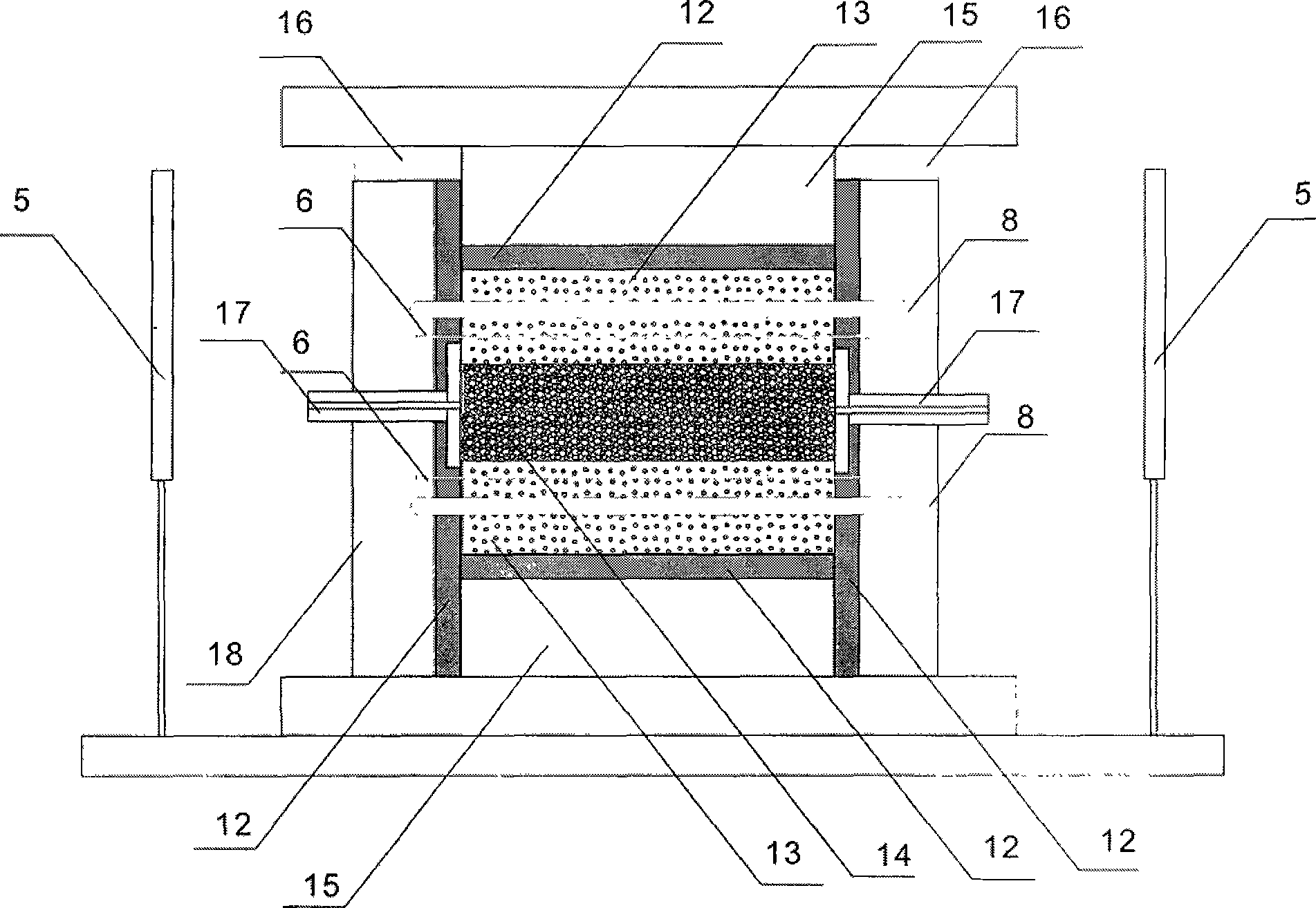 Device and method for measuring embedding depth of proppant