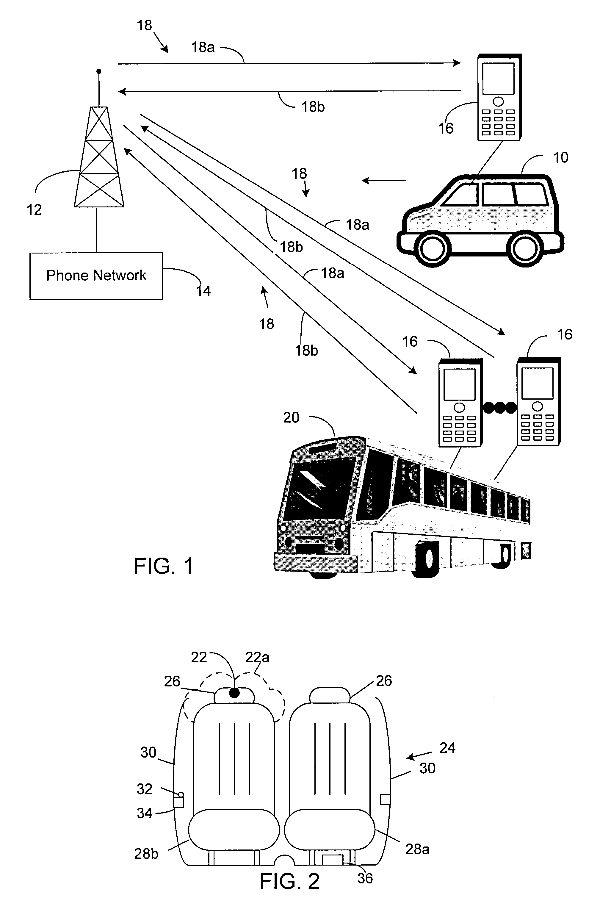 Method for safe operation of mobile phone in a car environment