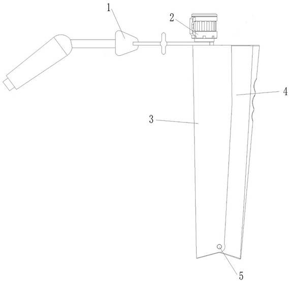 A variable-angle v-shaped dual-channel working sheath for spinal endoscopic surgery