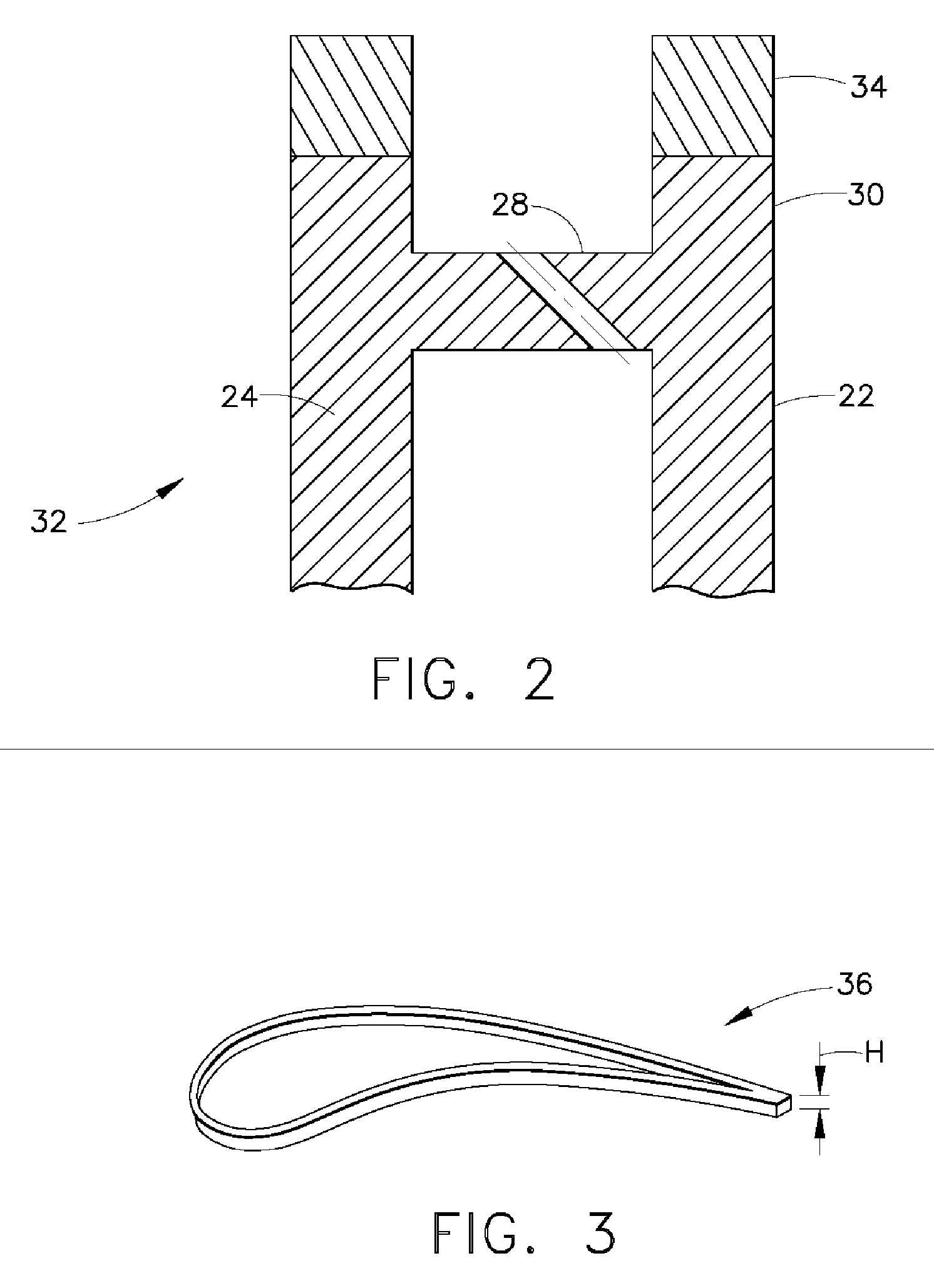 Microwave fabrication of airfoil tips
