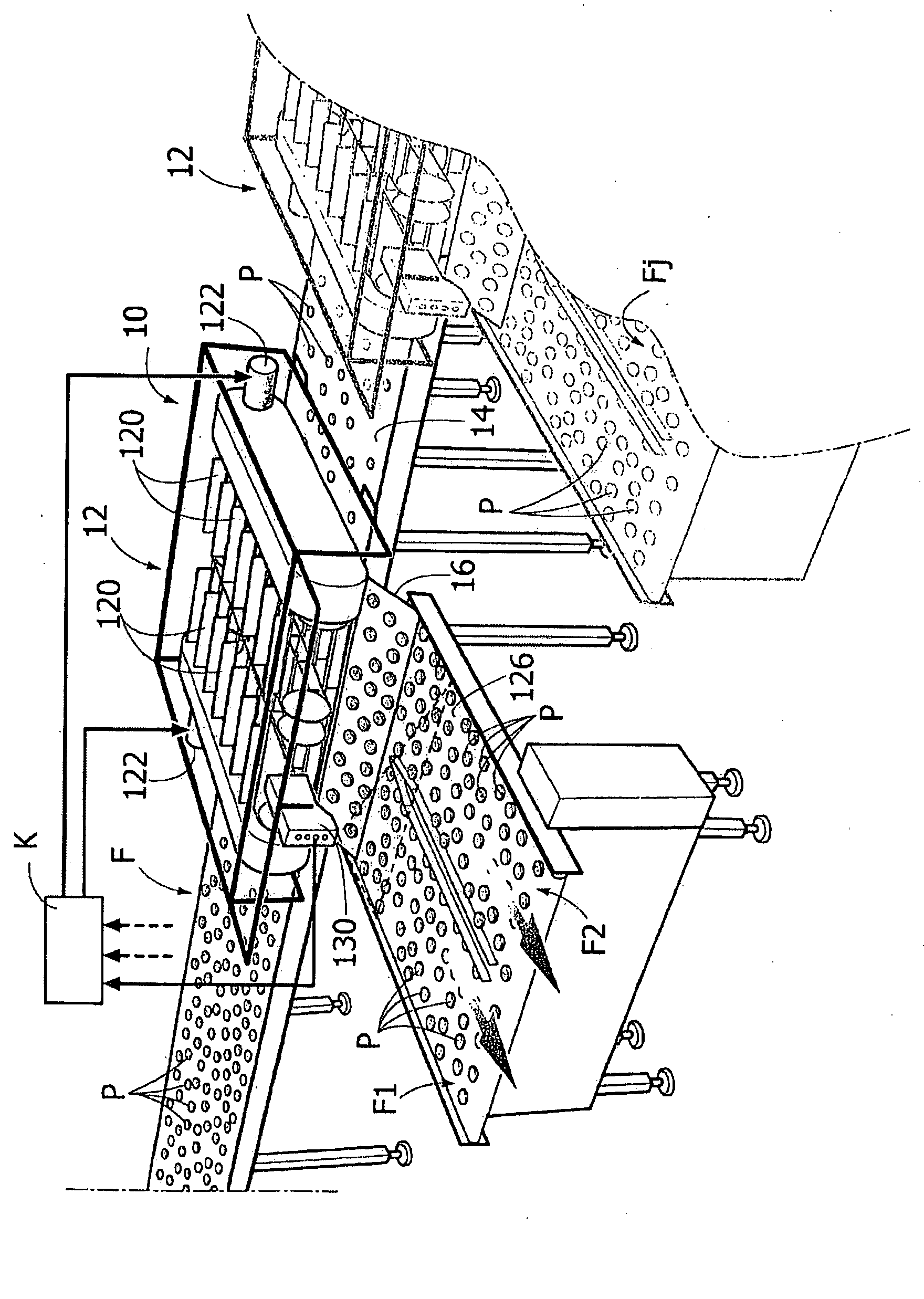 Method and system for controlling product flows
