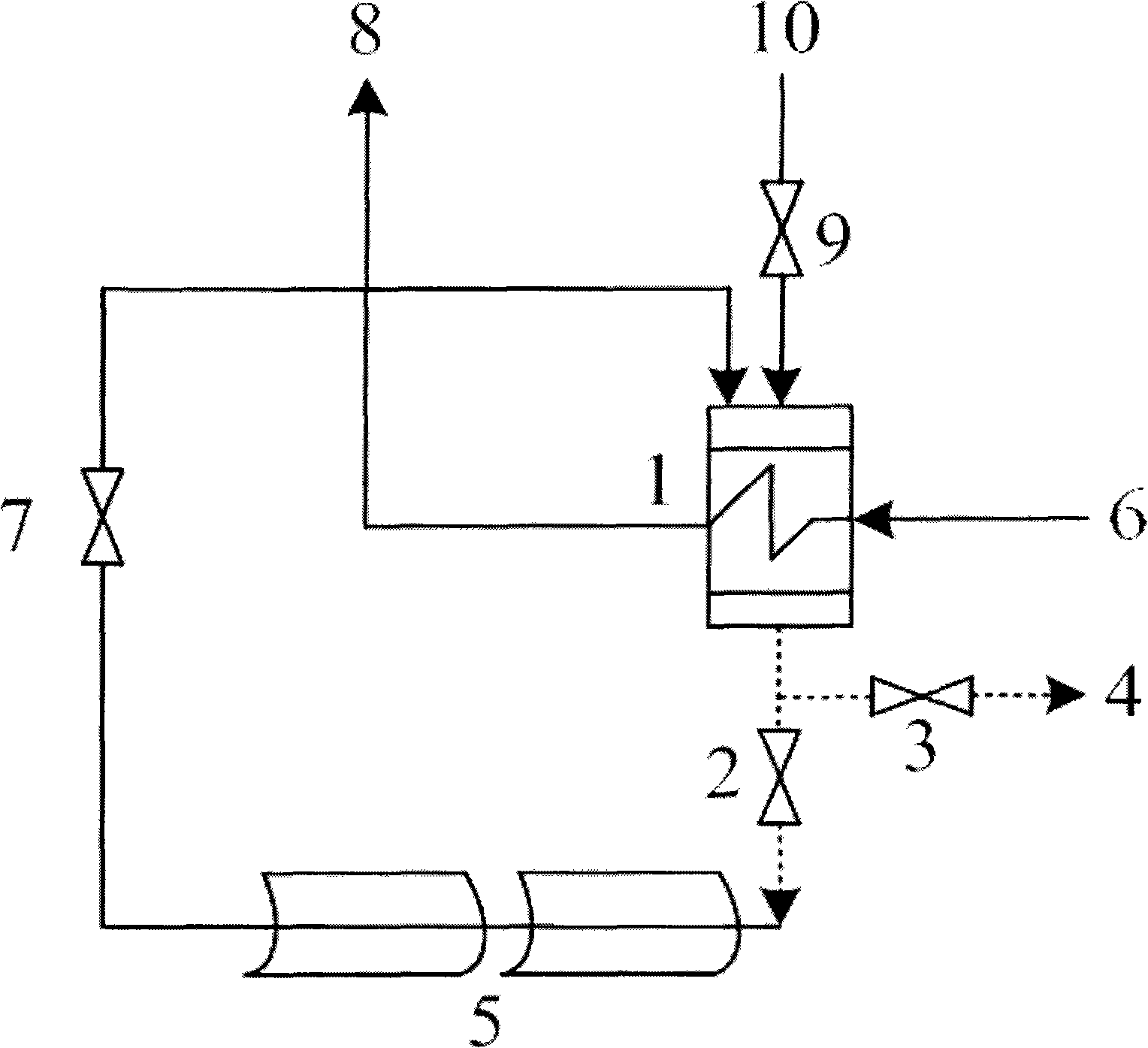 Solar energy assisted coal fired thermal power plant integrated backheating device