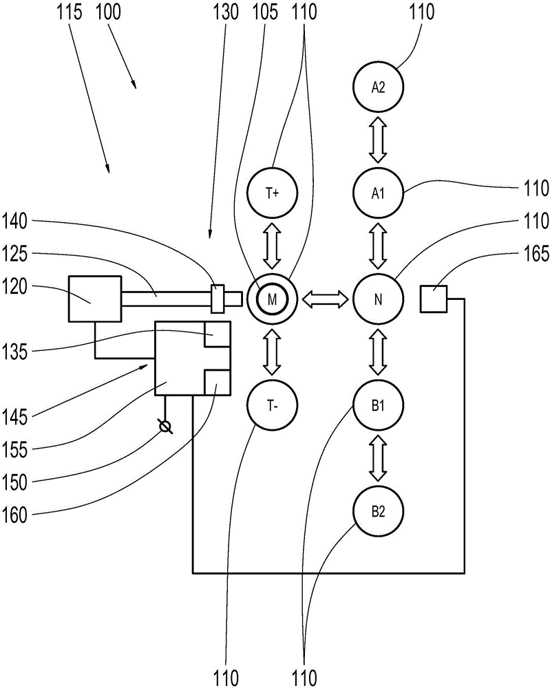 Reset device for a transmission selector lever