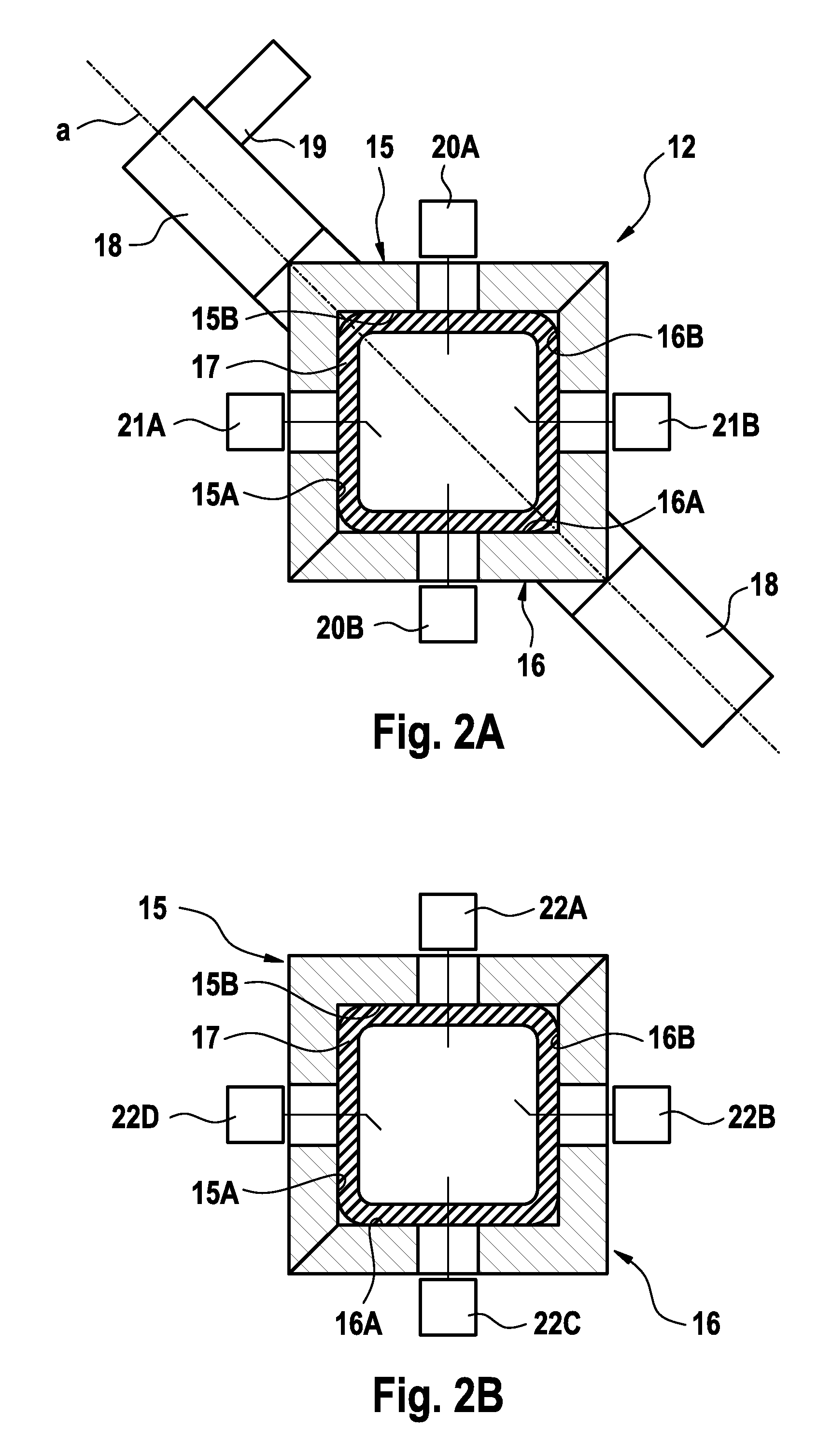 Device for determining a concentration of a constituent of blood in a hose line