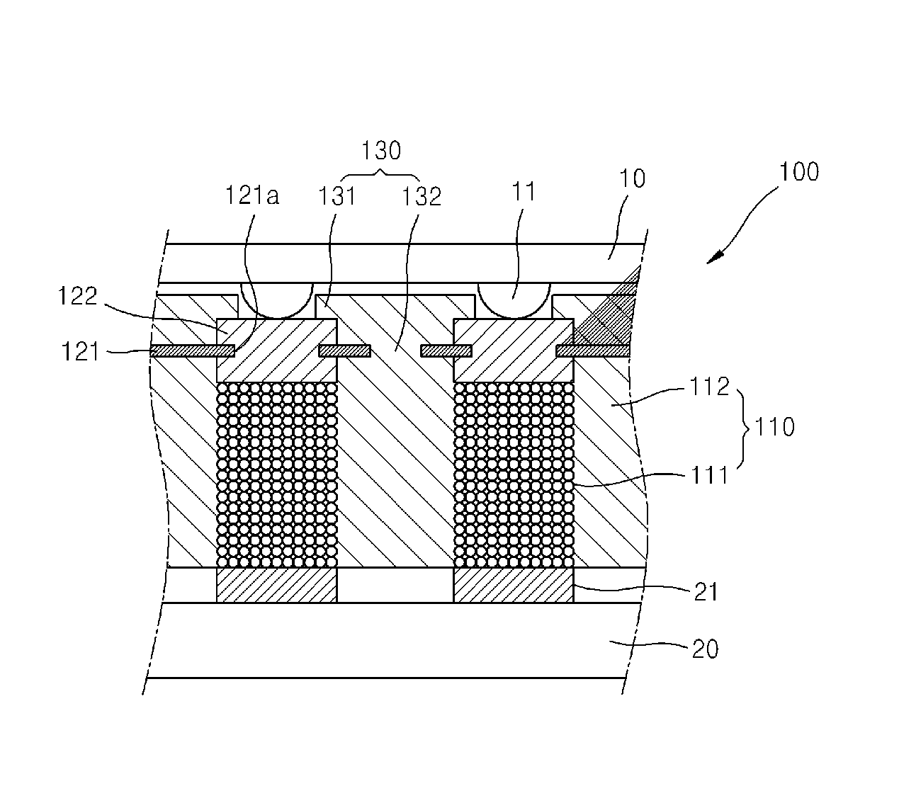 Test socket including electrode supporting portion and method of manufacturing test socket