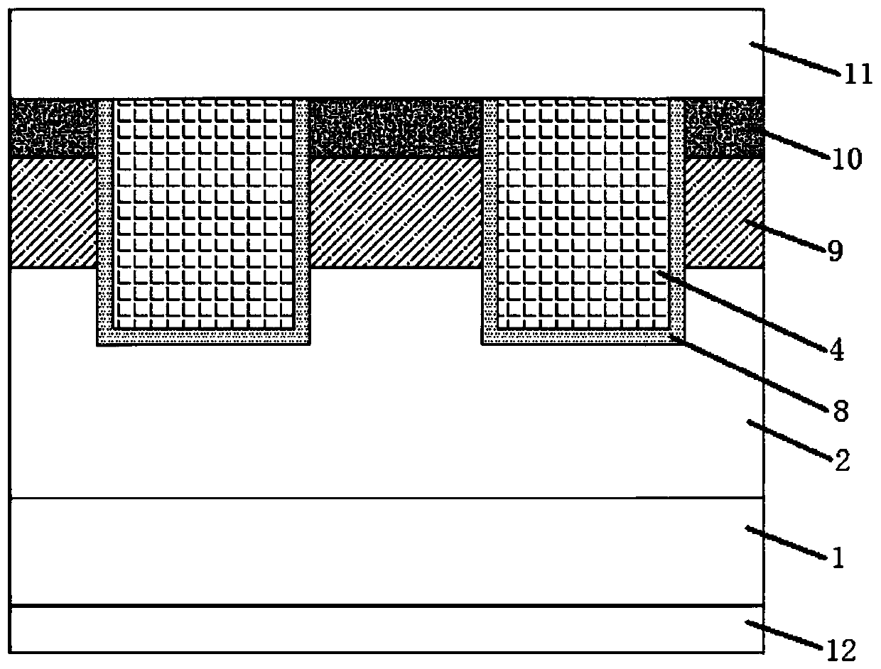 Semiconductor power device structure and manufacturing method thereof